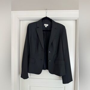 LOFT Classic Black Suit Jacket